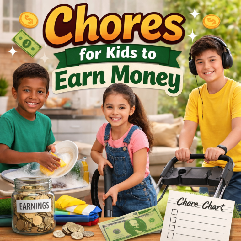 Chores for kids to earn money