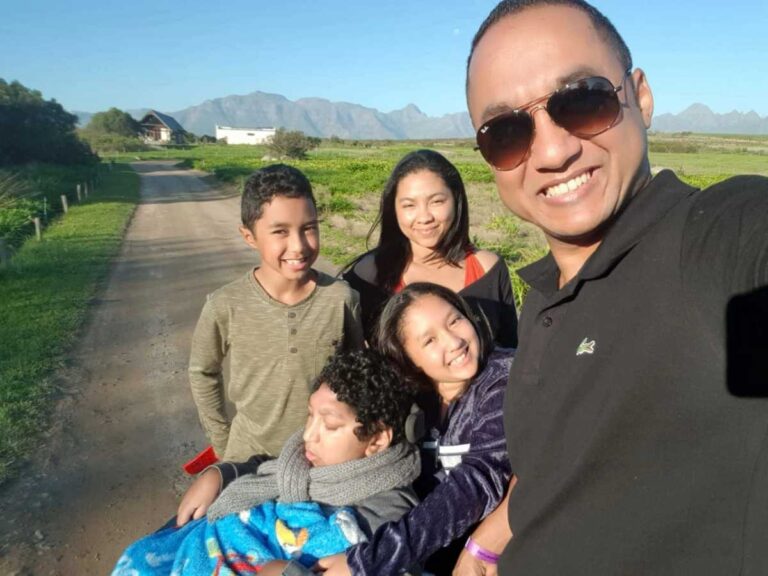 Family out for thte day